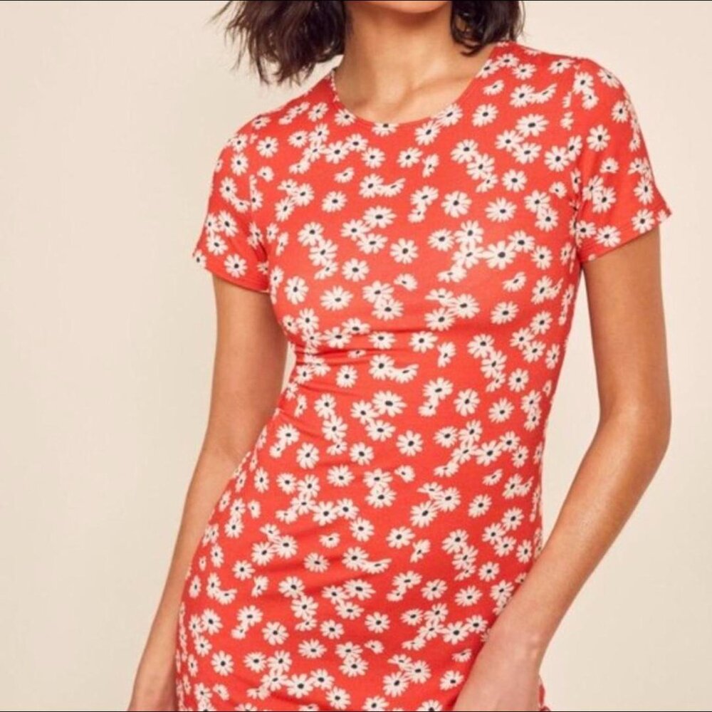 Reformation Inga Mini Dress – Oopsie Daisy Size XS